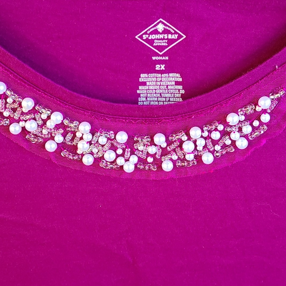 Beaded top - Picture 2 of 2
